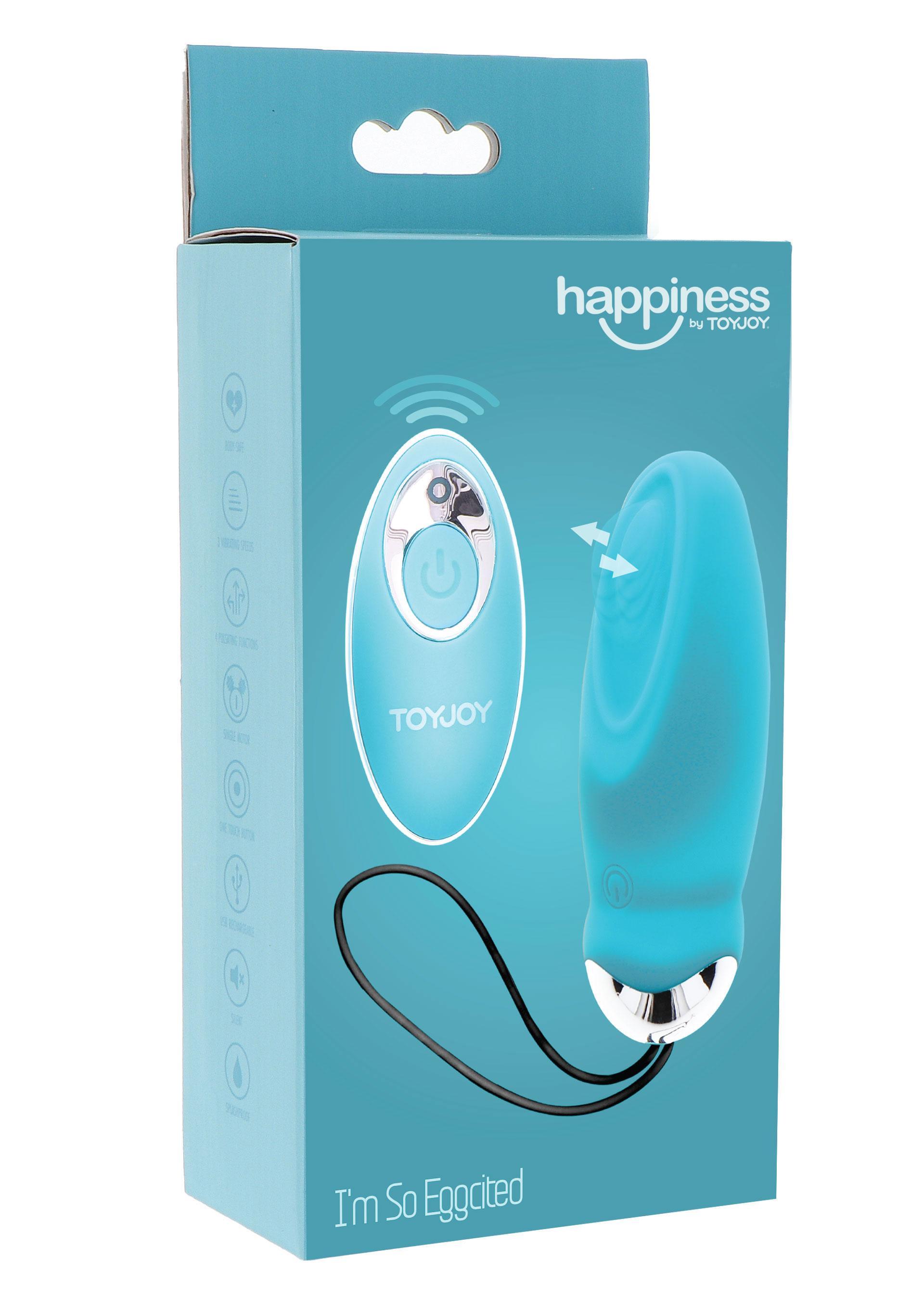 TOYJOY I'm so Eggcited Vibrator, Blue