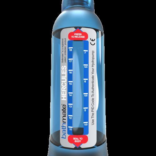 Bathmate Hercules, Water Penis Pump, Aqua Blue, 18 cm