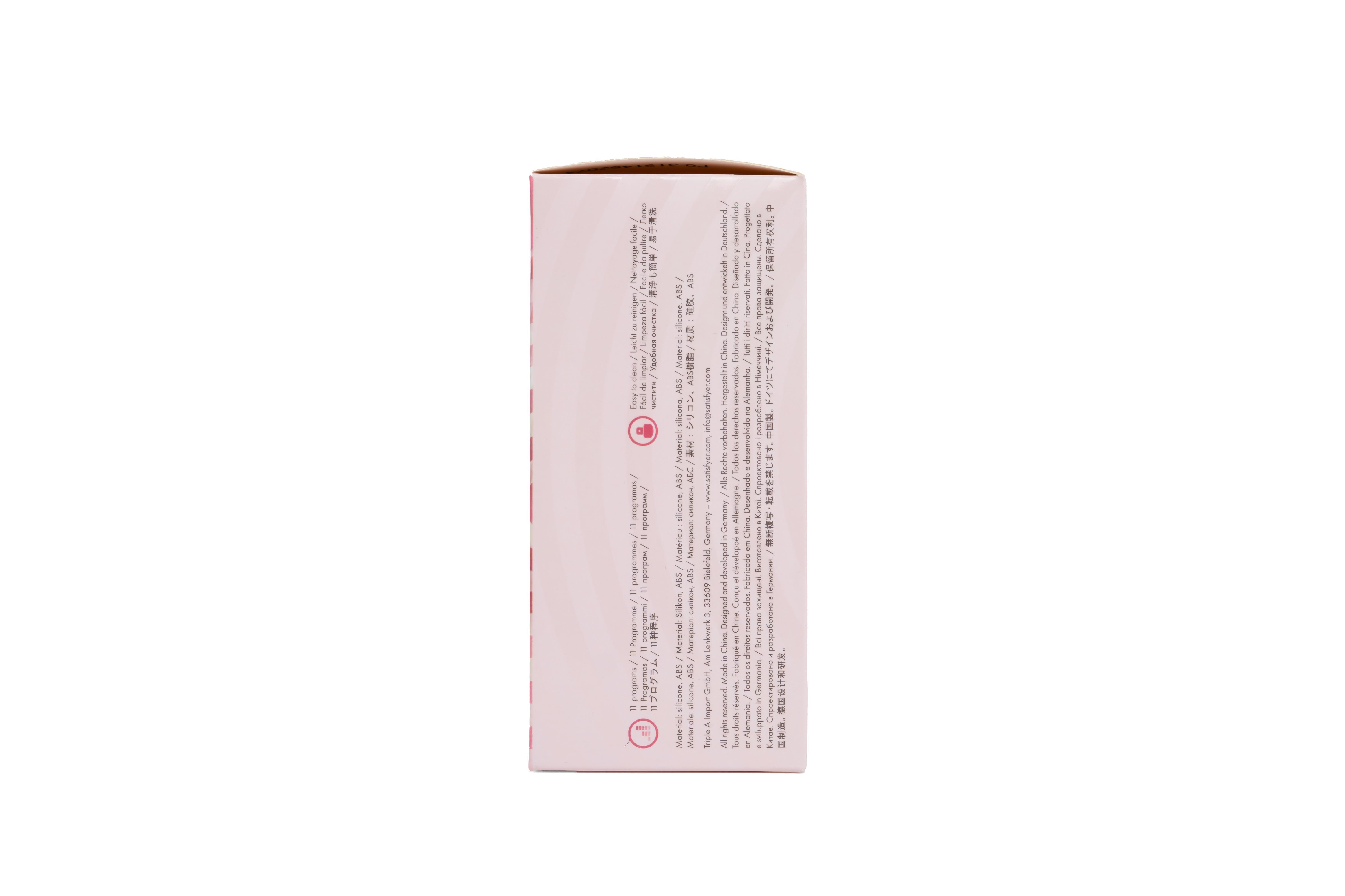Satisfyer - Pro Deluxe Vibrator, Pink/White Satisfyer - Pro Deluxe Vibrator, Pink/White