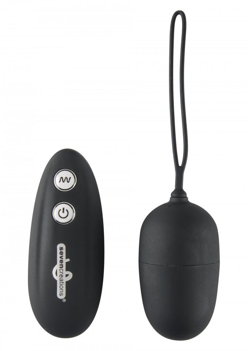 Ultra Seven Remote Control Egg Vibrator, 6 cm, Pink