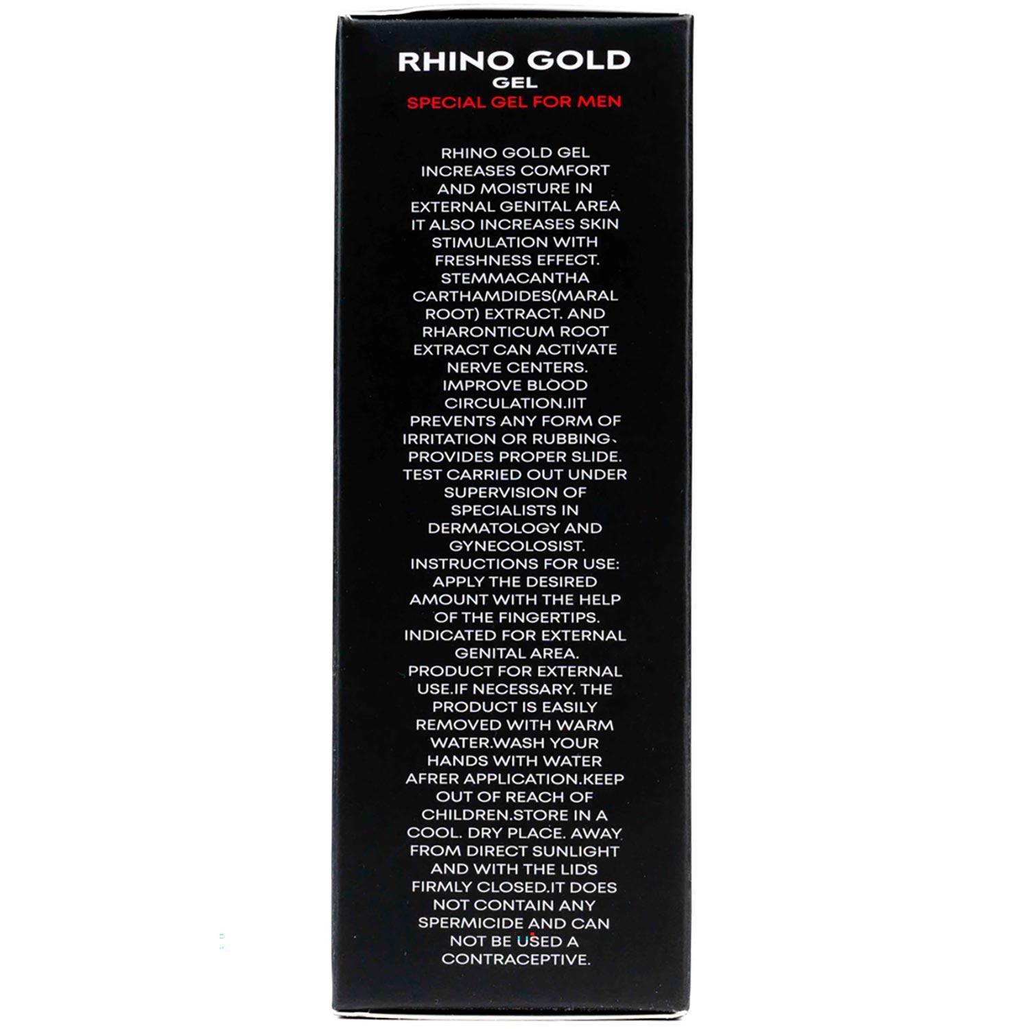 Rhino Gold - Special Gel for Men, 50 ml Rhino Gold - Special Gel for Men, 50 ml